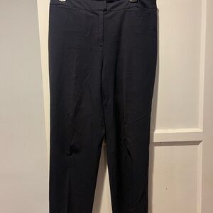 Piazza Sempione Black Straight Leg Trousers